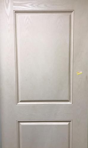 36X80 DOOR FGL 2PNL SMOOTH SQ TO