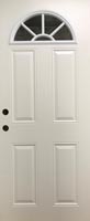 32X80 STEEL DOOR 4 PANEL 5-FANLITE