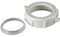 Plumb Pak PP956 Slip Joint Nut, 1-1/4 x 1-1/4 in, PVC, White