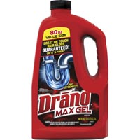 Drano Max Gel 40109 Clog Remover, 80 oz Bottle