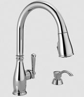 Delta Charmaine Single-Handle Pull-Down Sprayer Kitchen Faucet