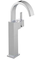 Delta Faucet Vero: Single Handle Vessel Bathroom Faucet