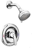 Moen 82604 Chrome Finish Adler 1-Handle 1-Spray Shower Faucet with Valve