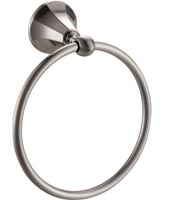 Paradise Bathworks Heaven Satin Nickel Wall Mount Towel Ring