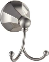 Paradise Bathworks 61428 Heaven Robe Hook, Satin Nickel