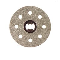 Dremel EZ Lock 1-1/2 in. Rotary Tool Diamond Tile Cutting Wheel for Tile and