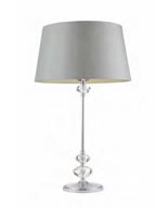 CORDALLA SILVER TABLE LAMP