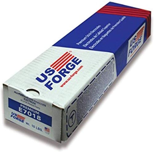 US Forge Welding Electrode E7018 1/8-Inch by 14-Inch 10-Pound Box #51834