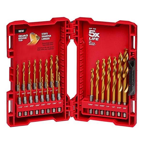 TITANIUM DRILL BITS 23PC