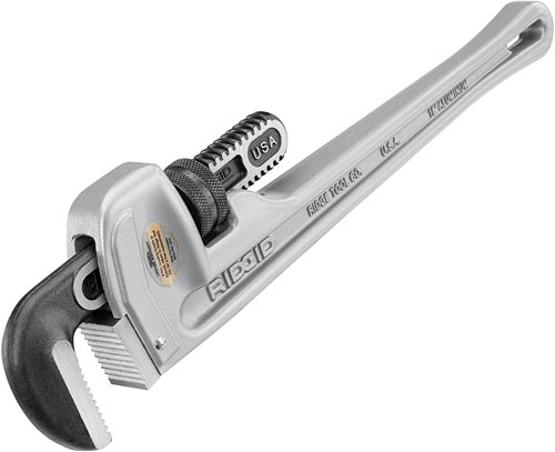 818 PIPE WRENCH ALUMIMUM