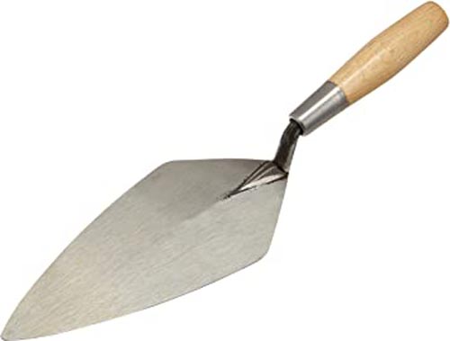 BRICK TROWEL 11 WOOD HANDLE #101