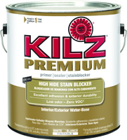 Kilz 13041 Premium Primer, White, Thick, 1 gal Can