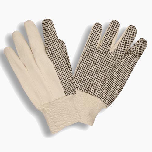 Durawear Cotton Canvas Work Glove with PVC Dots