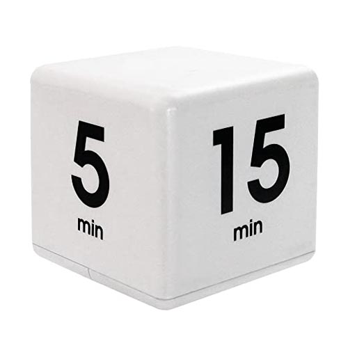 CUBE TIMER WHITE