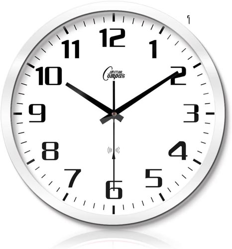 LC 10"" METAL WALL  CLOCK