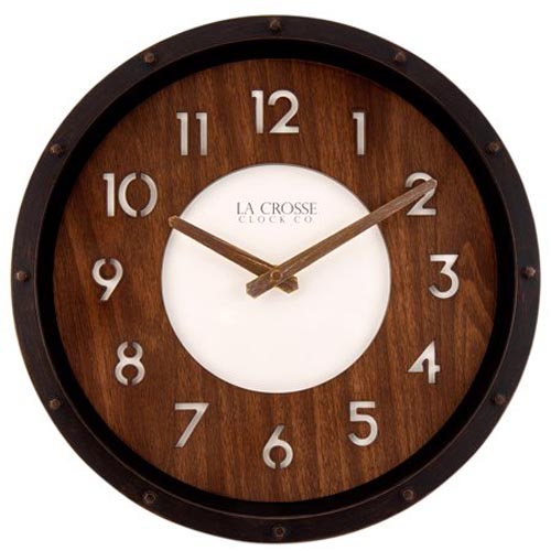 12"WALL CLOCK W/MATTE FRAME