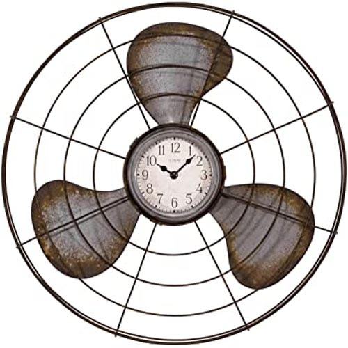 16.5" ANALOG WALL CLOCK FAN