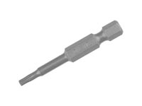 IRWIN 3523271C Power Bit, T25 Drive, Torx Drive, 1/4 in Shank, Hex Shank, S2