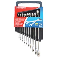 CRESCENT 10PC COMBO WRENCH SET