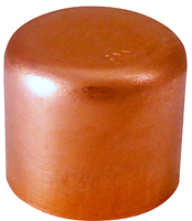EPC 30626 Tube Cap, 1/2 in Sweat, Wrot Copper