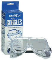 Estwing #6 Ventilated Safety Goggles, Vinyl Frame