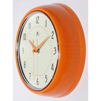 LC WALL  CLOCK 8" ORANGE