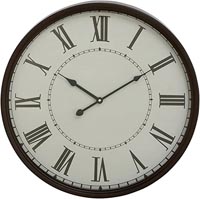 20""ANALOG WALL CLOCK BLACK