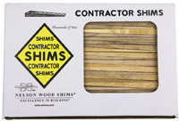 NELSON 56PC CEDAR WOOD SHIMS