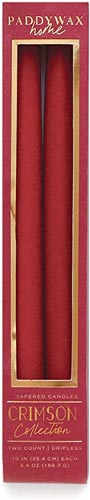 10" DINNER CANDLE CRIMSON CANDLE