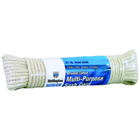 Wellington 10207 Sash Cord with Reel, 21 lb Working Load Limit, 50 ft L,