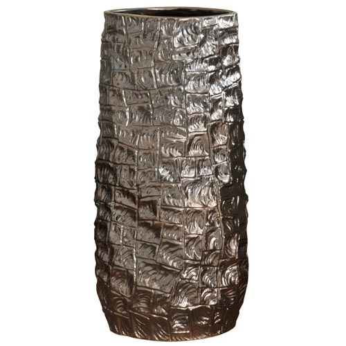 ZAIRE VASE CHARCOAL SMALL CERAMI