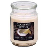 CANDLE-LITE TAHITIAN COCONUT 18oz