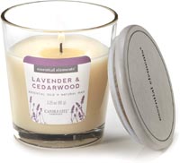 Essential Elements by Candle-Lite Company Scented Lavender & Cedarwood