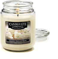 CANDLE CREAMY VANILLA SWIRL 1.17