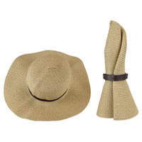3PC SUNLILY ROLL-N-GO SUN HAT