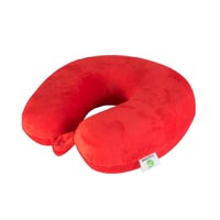 GG NECK PILLOW MEMORY FOAM RED