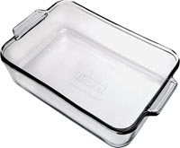 AH LAUREL LOAF DISH CLEAR 1.5"