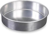 LAYER 9" ROUND CAKE PAN ALUMINUM