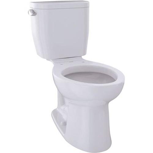 TOTO Entrada Elongated Toilet Bowl Only in Cotton White