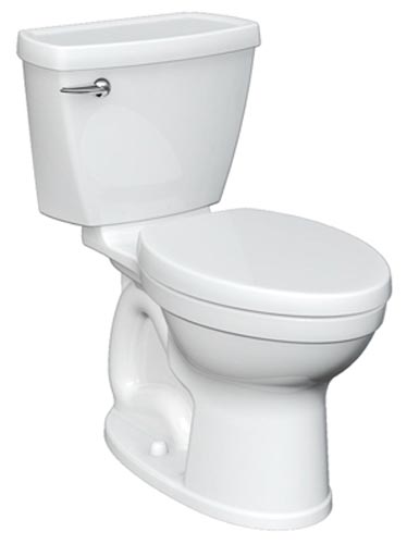 Champion Comfort H Toilet, Elongated, 12 in, Vitreous China, TTG White