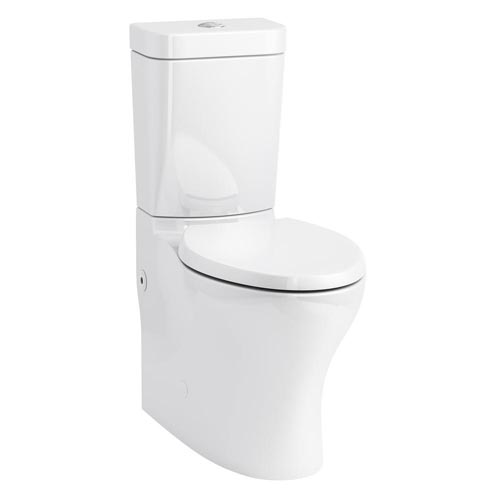 KOHLER Persuade 2-Piece 1.0/1.6 GPF Dual Flush Elongated Toilet in White