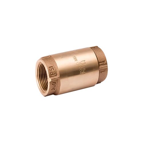 Proline 101-305NL Low Lead Bronze In Line Check Valve 1"