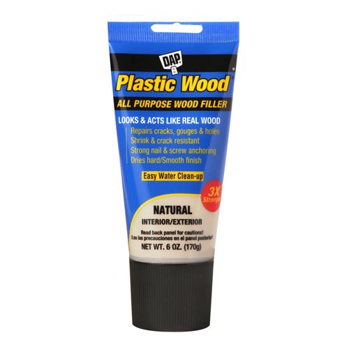 DAP WOOD FILLER NATURAL 6OZ