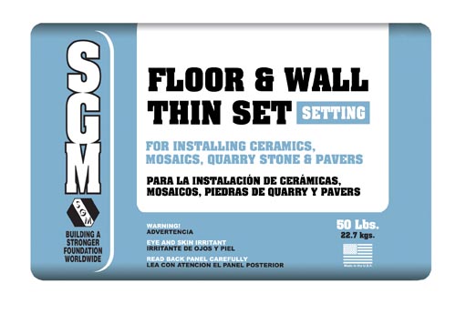 THINSET FLOOR/WALL WHT REG (GRN)