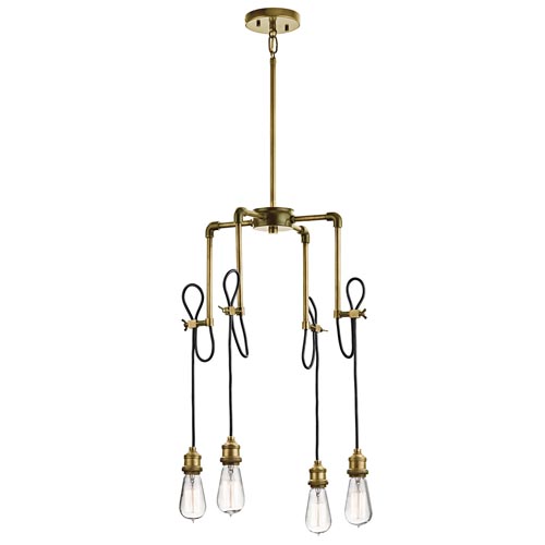 KICHLER MINI CHANDELIER 4LT