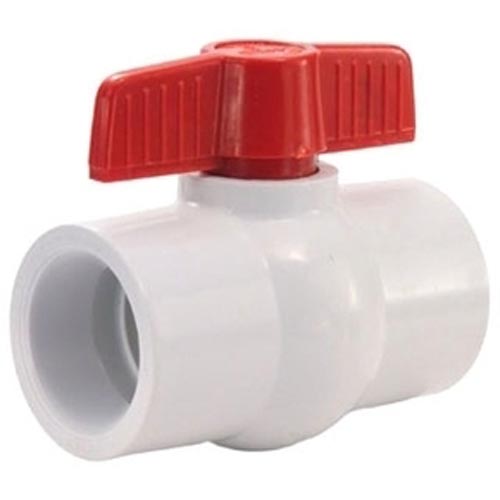 BALL VALVE PVC40 SXS 1""