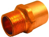 Elkhart 30338 3/4 By 1/2 Inch Copper Male Adapter