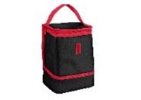 Austin Bag Black w/Red Trim 420D