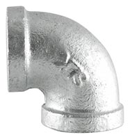 Galvanized 90 Degree Elbow, 1"