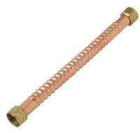 Brass Craft 30 x 3/4 x 3/4 in. FIP x Sweat Flexible Water Heater Connector